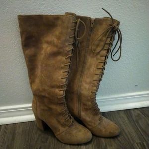 Lace up boots